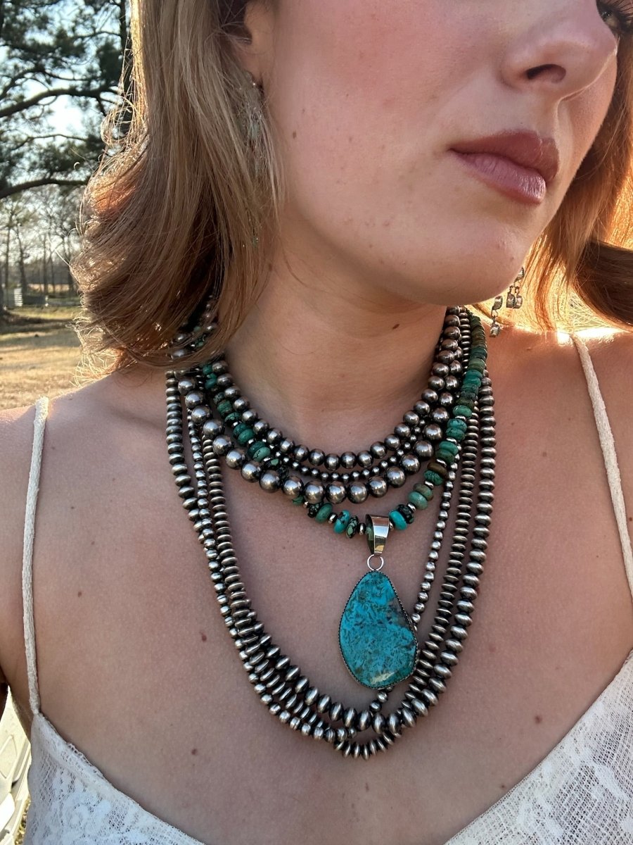 Goliad Turquoise Necklace Pendant - Wooten's