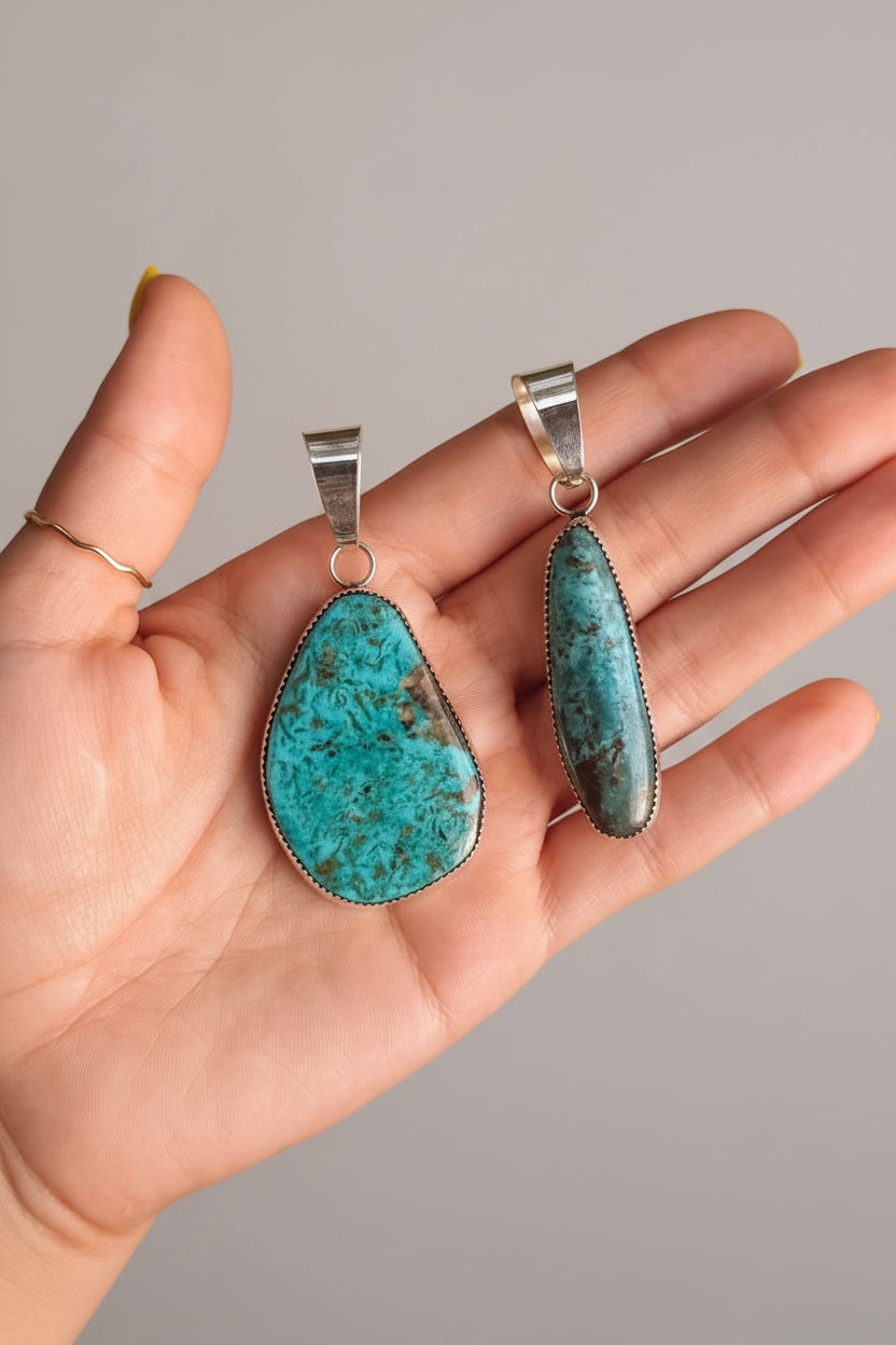 Goliad Turquoise Necklace Pendant - Wooten's