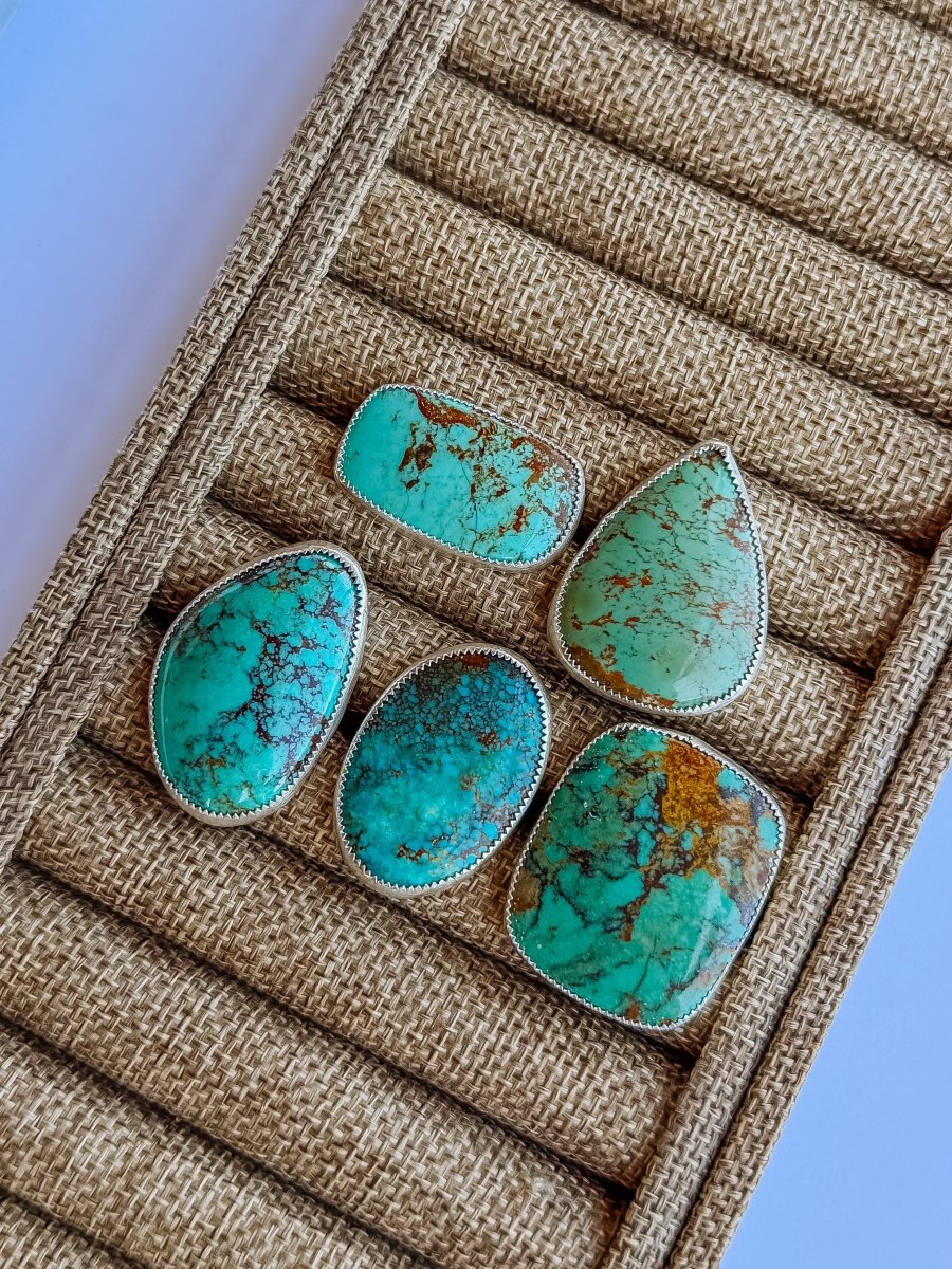 Granger Adjustable Turquoise Ring - Horseshoe J & Co.