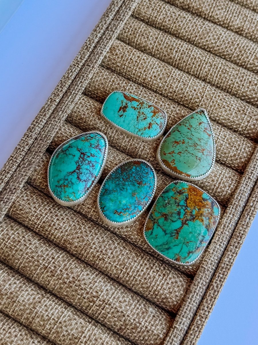 Granger Adjustable Turquoise Ring - Horseshoe J & Co.