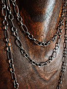Hardin Silver Chain Necklace - Wooten's