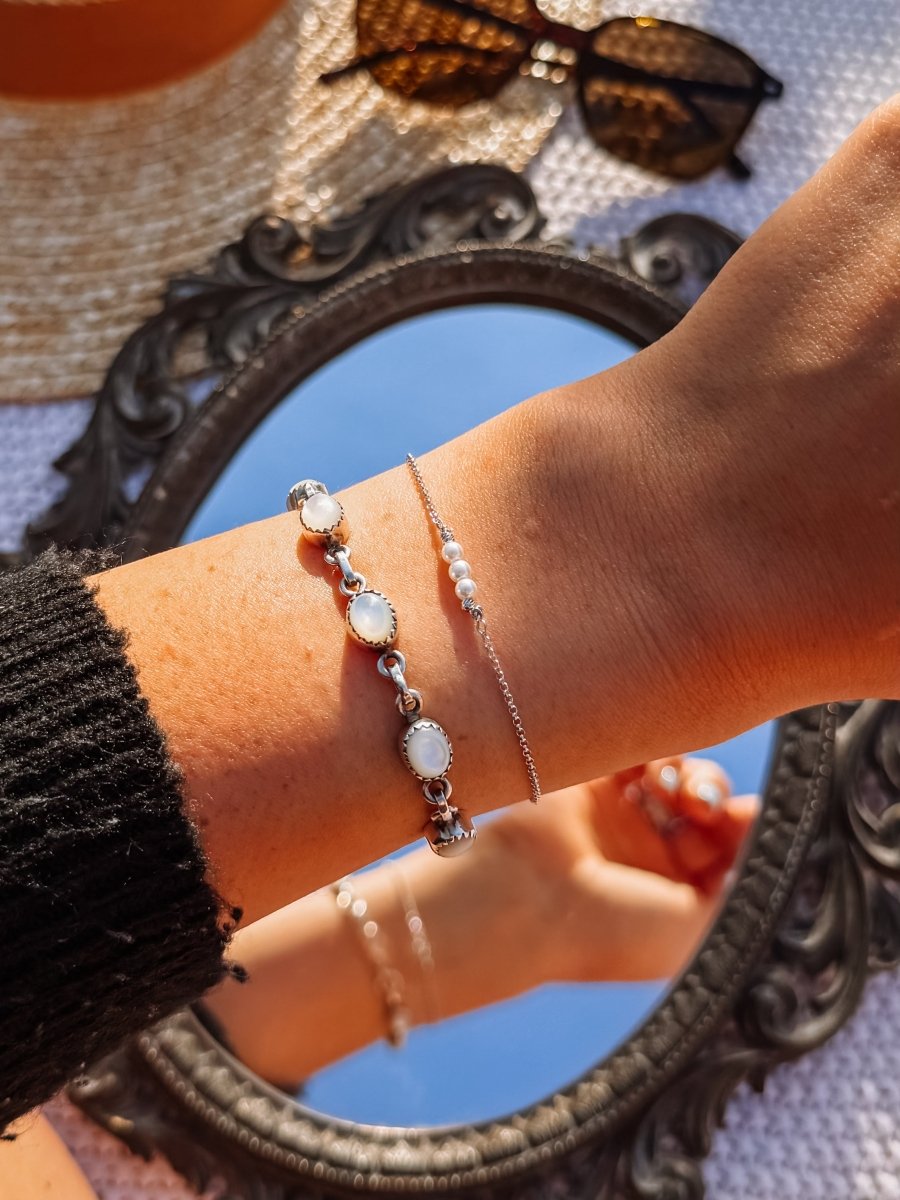 Helena 3 Pearl Bracelet - Wooten's