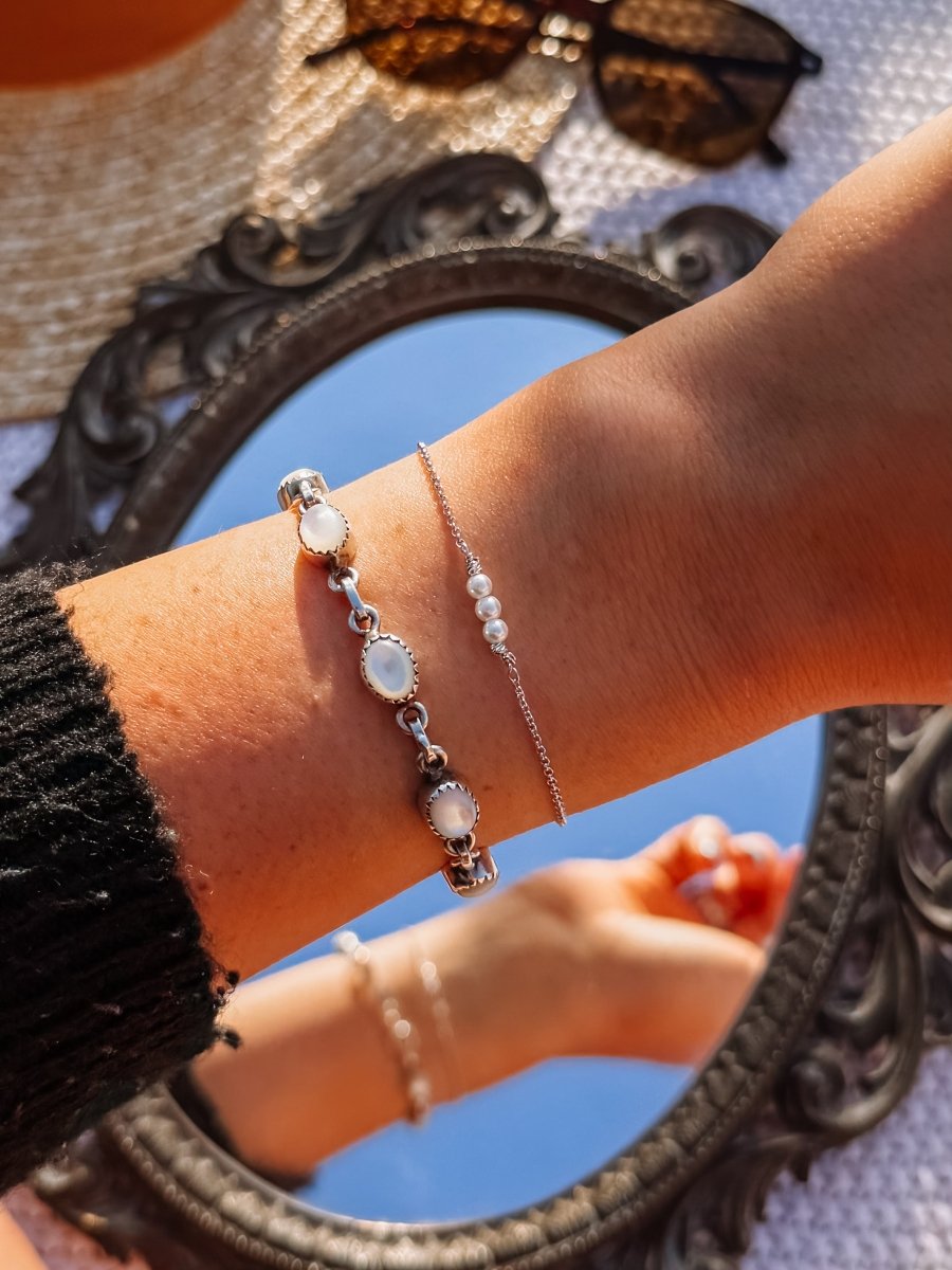 Helena 3 Pearl Bracelet - Wooten's