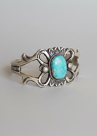 Hereford Cast Turquoise Cuff Bracelet - Wooten's