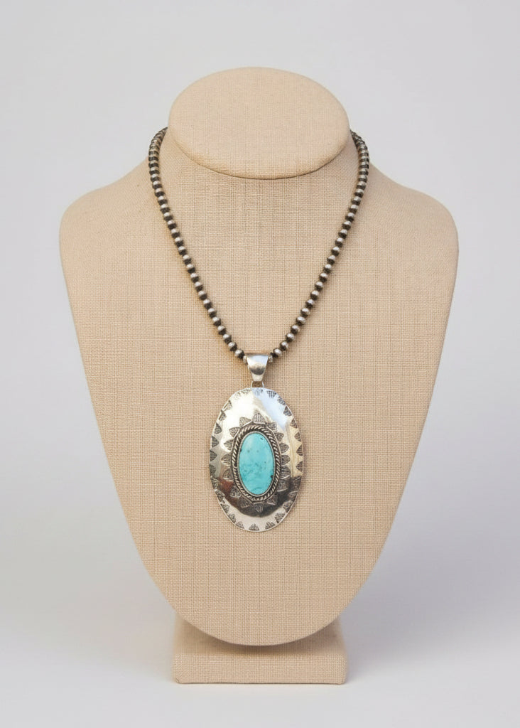 Hershey Turquoise Necklace Pendant - Wooten's