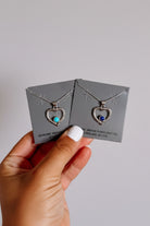 Hico Turquoise or Lapis Heart Necklace - Wooten's