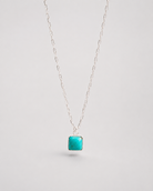 Higgins Square Turquoise Necklace - Wooten's