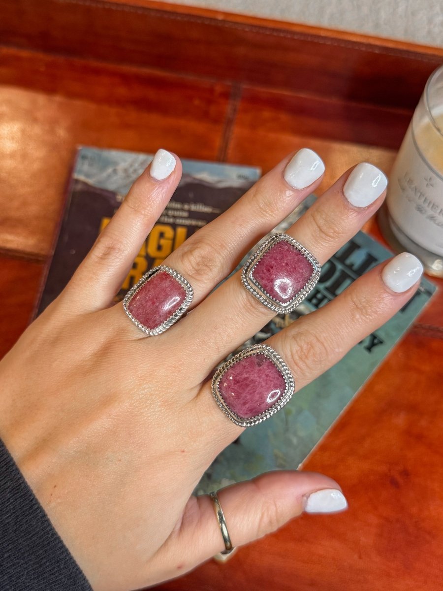 High Plains Rhodonite Ring - Wooten's