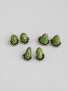 Hiland Emerald Valley Turquoise Stud Earrings - Wooten's