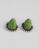 Hiland Emerald Valley Turquoise Stud Earrings - Wooten's