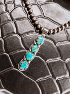 Houck Turquoise Card Suit Necklace Pendant - Horseshoe J & Co.