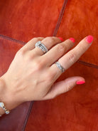 Huntley Braided Silver Ring - Horseshoe J & Co.