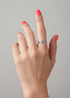 Huntley Braided Silver Ring - Wooten's
