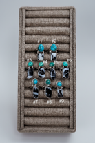 Hyder Zebra Jasper and Turquoise 2 Stone Ring - Wooten's