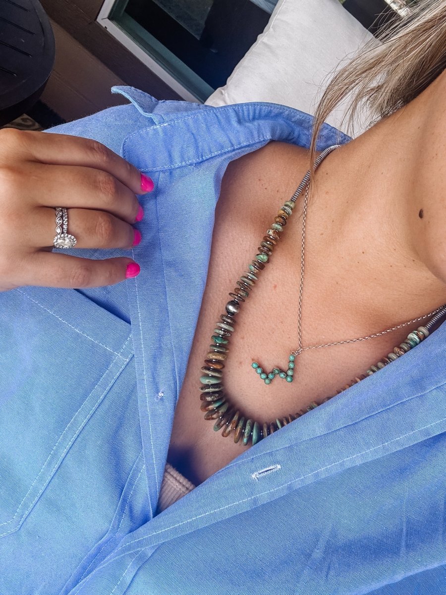 I Can Still Make Cheyenne Turquoise Necklace - Green - Wooten's