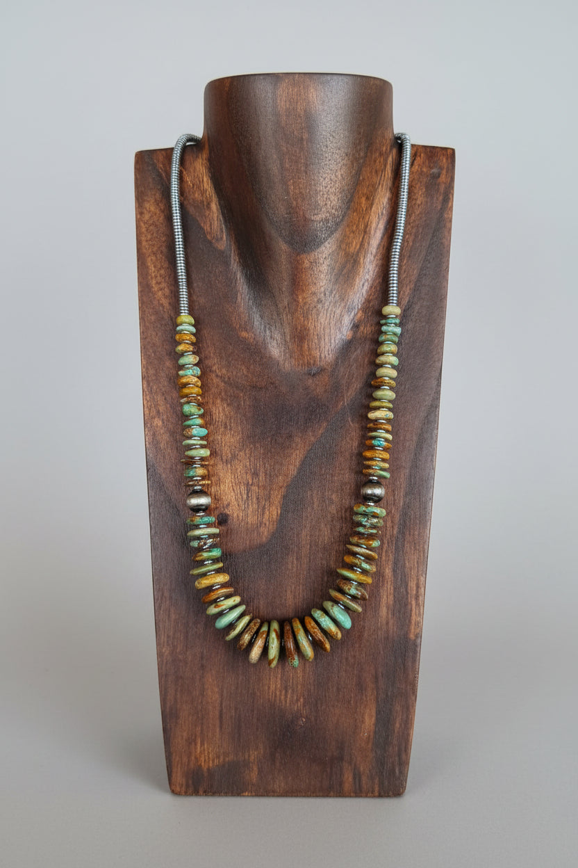 I Can Still Make Cheyenne Turquoise Necklace - Green - Wooten's