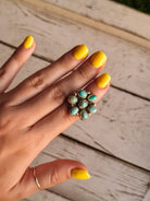 Idalou Turquoise Cluster Ring - Horseshoe J & Co.