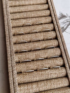 Ismay Rope Stacker Band Ring - Horseshoe J & Co.