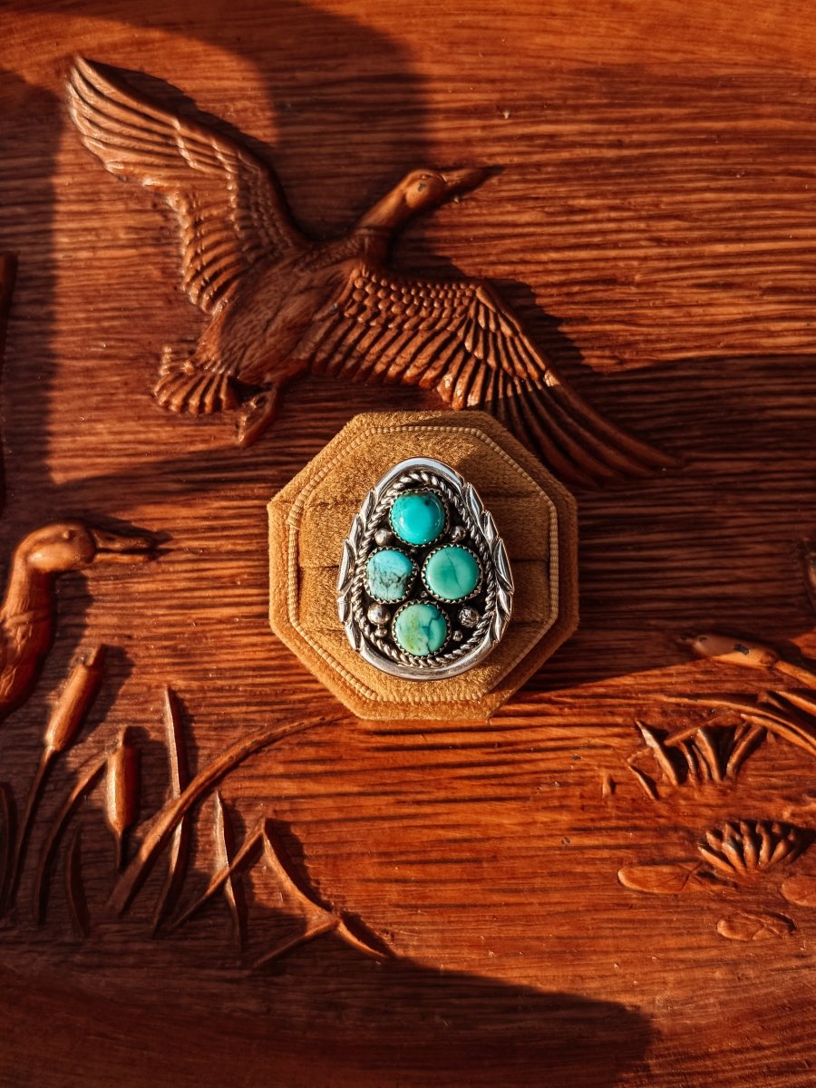 Jarrell Turquoise Ring - Horseshoe J & Co.