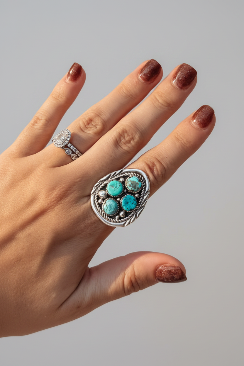 Jarrell Turquoise Ring - Wooten's