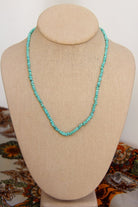Jig Is Up Turquoise Necklace - Horseshoe J & Co.