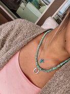Jig Is Up Turquoise Necklace - Horseshoe J & Co.