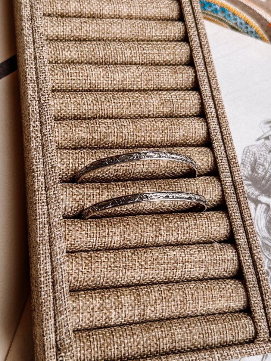 Jordan Sterling Silver Cuff - Horseshoe J & Co.