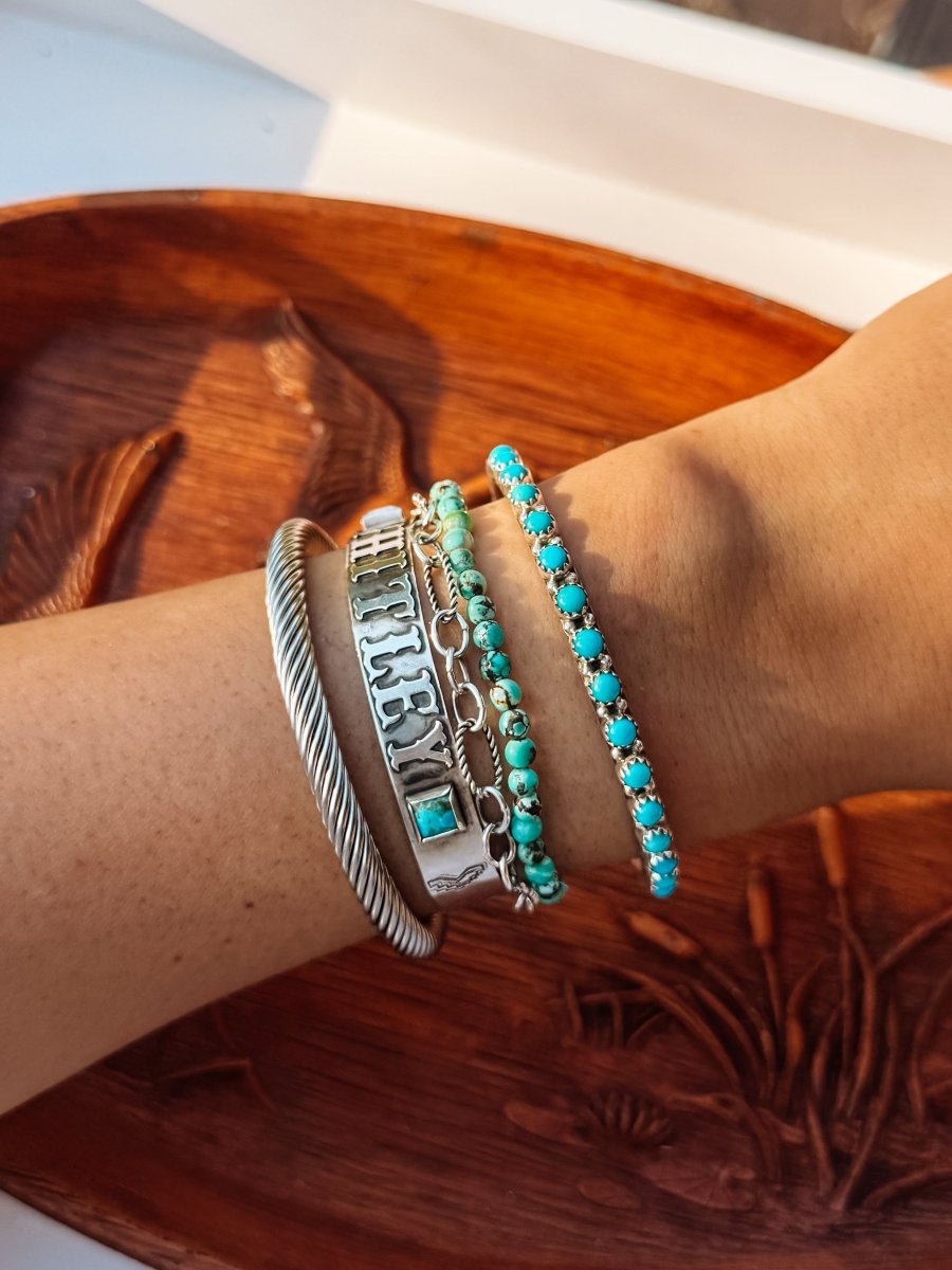 Junction Turquoise Bangle Bracelet - Wooten's