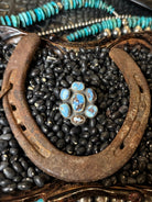Just in Time Golden Hills Cluster Ring - Horseshoe J & Co.