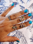 Keene Turquoise Wrap Ring - ring - Wooten's