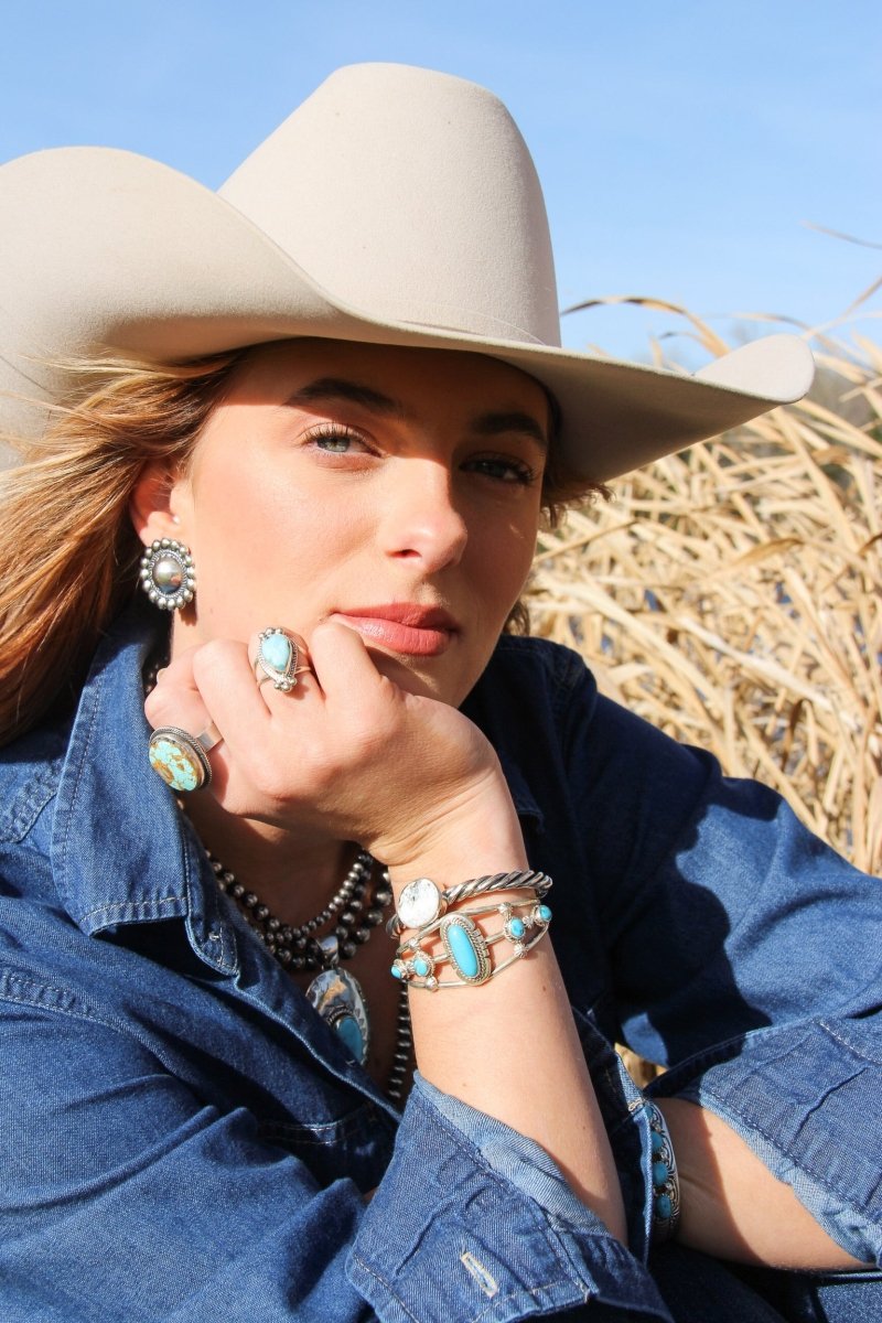 Keithville White Buffalo Cable Cuff - Wooten's