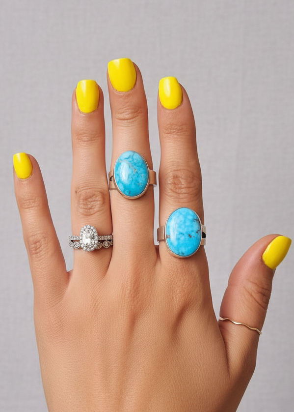 Kilgore Adjustable Turquoise Ring - Wooten's