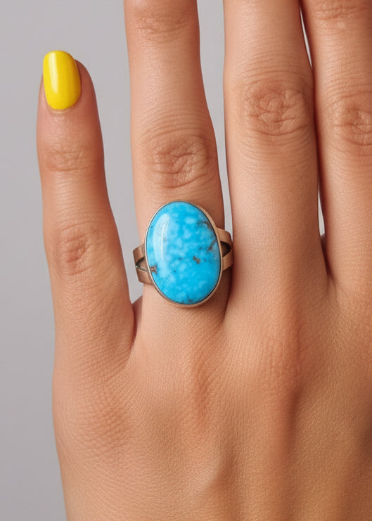Kilgore Adjustable Turquoise Ring - Wooten's