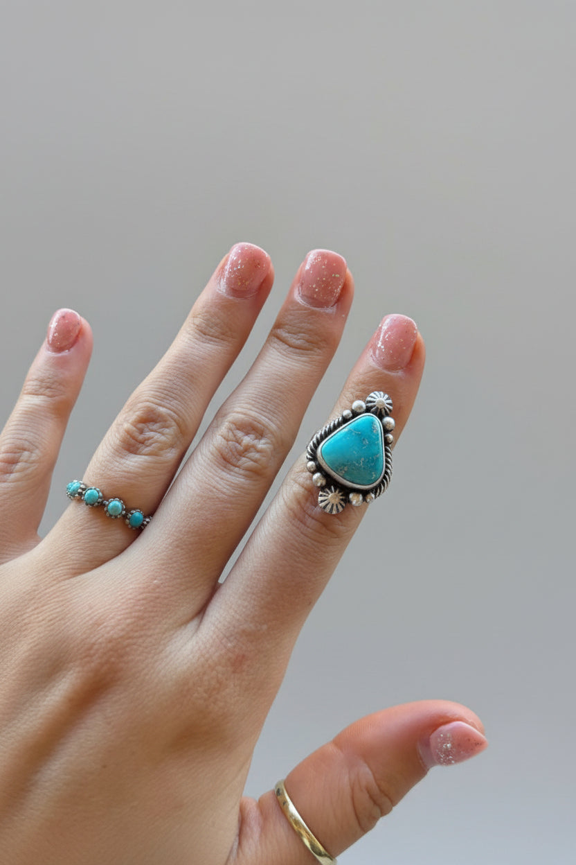 King of the Mountain Turquoise Ring - Wooten's