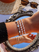 Kirby Freshwater Pearl Beaded Bracelet - Horseshoe J & Co.
