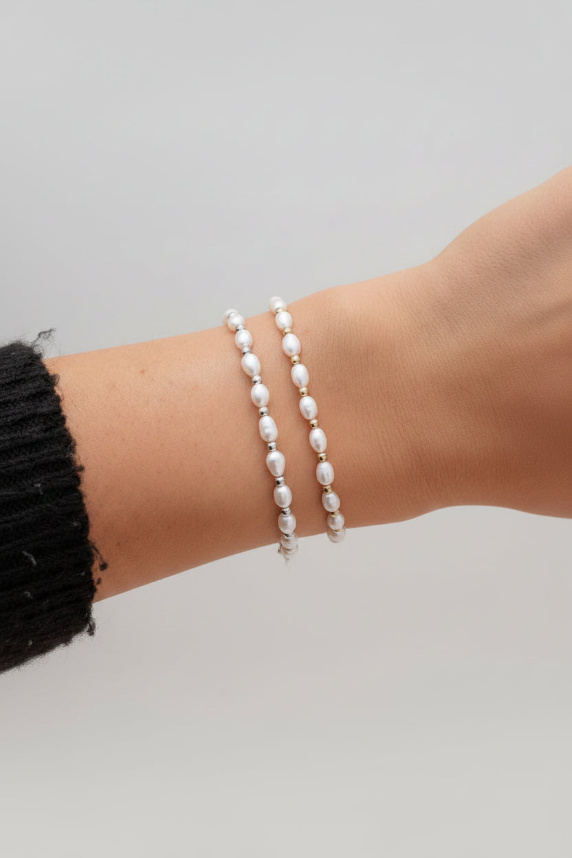 Kirby Freshwater Pearl Beaded Bracelet - Wooten's