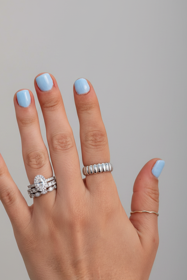 Kirby Statement Textured Ring - Wooten's