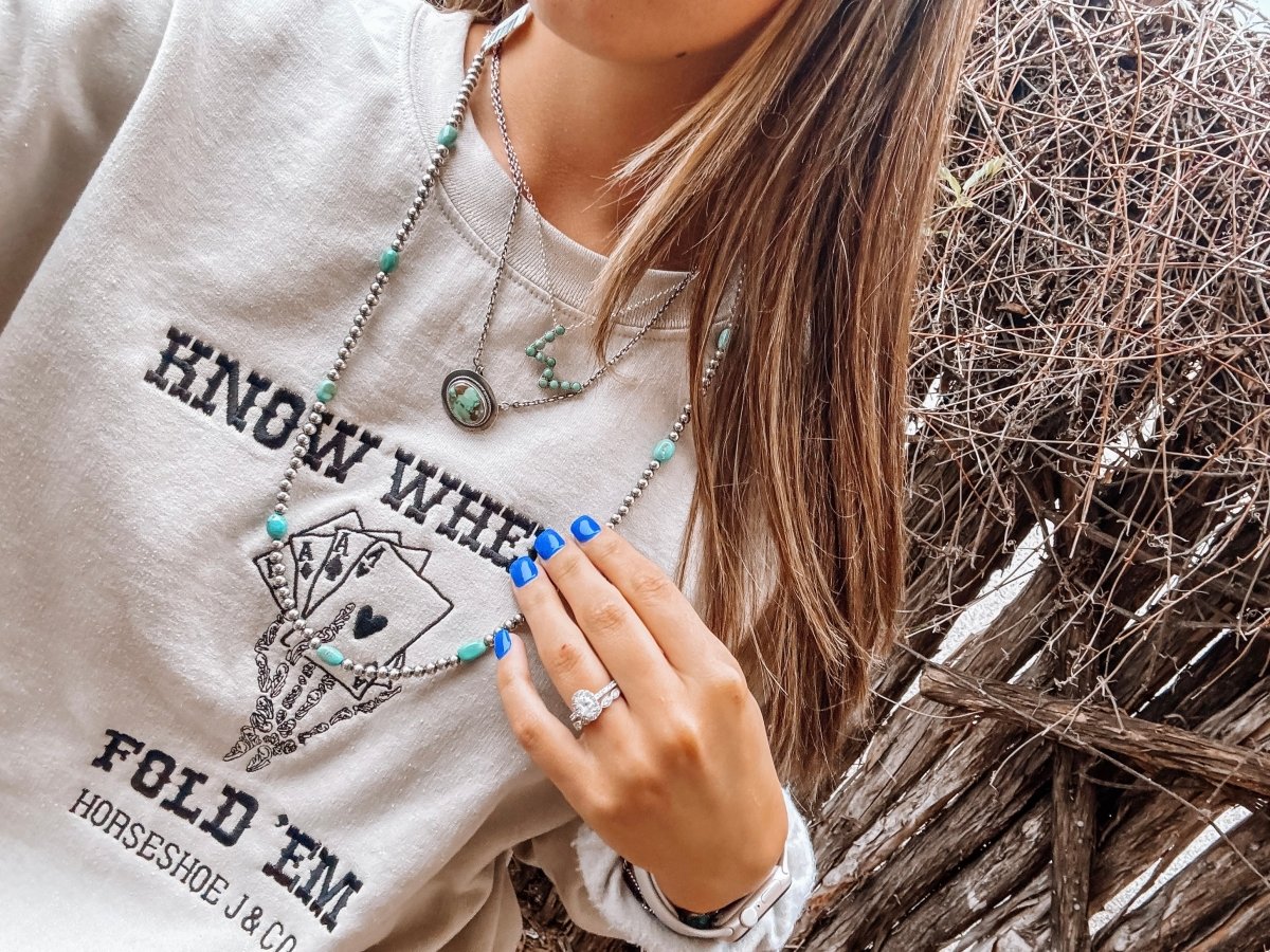 Know When To Fold ‘Em Crewneck - Wooten's