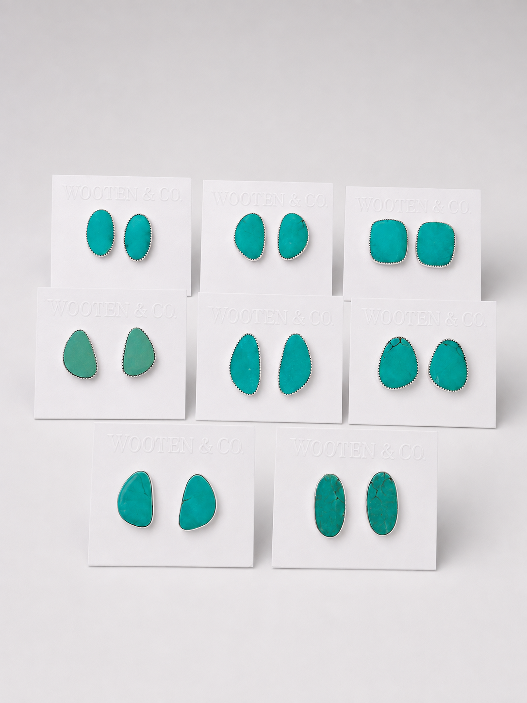 Kress Turquoise Stud Earrings - Wooten's