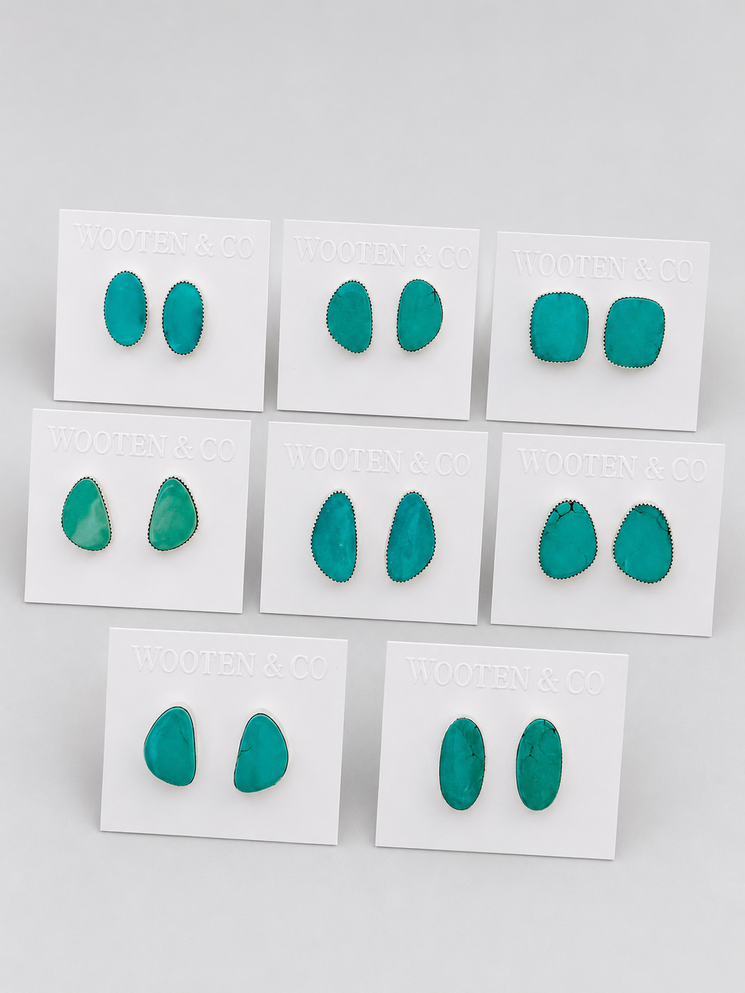 Kress Turquoise Stud Earrings - Wooten's