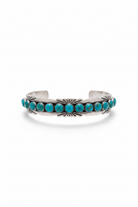La Palma Turquoise Cuff Bracelet - Wooten's