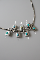 Lamar Turquoise Locket Necklace Pendant - Wooten's