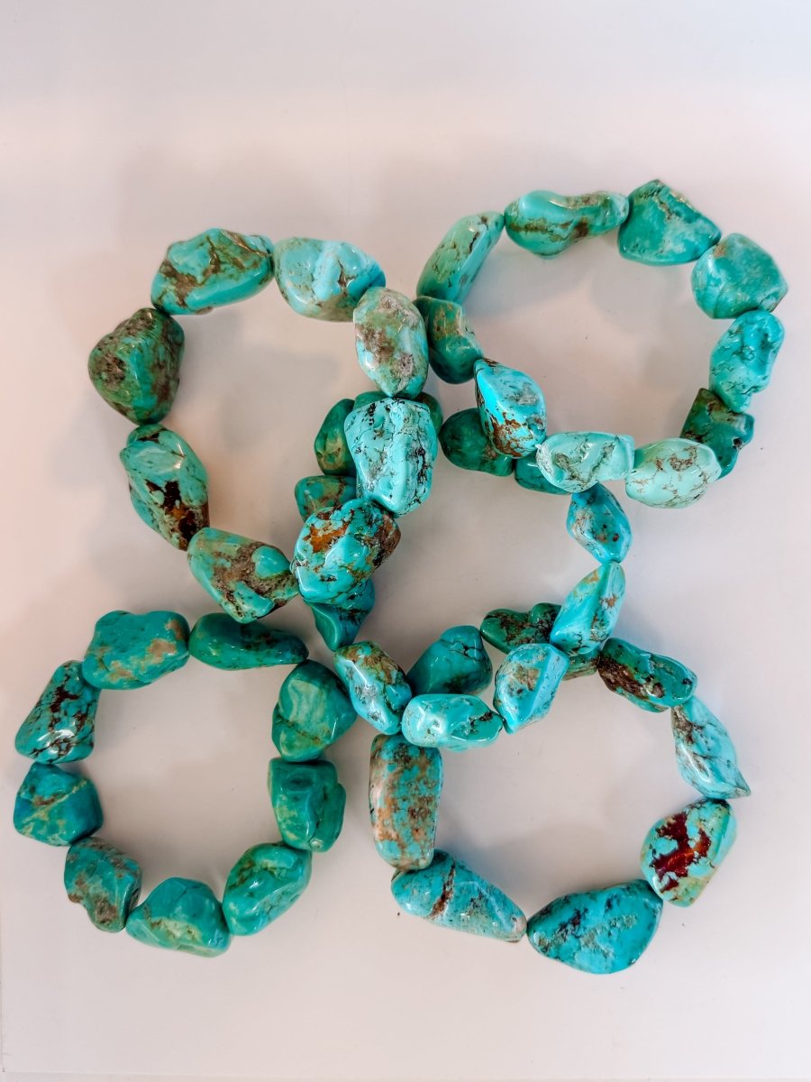 Laramie Turquoise Nugget Bracelet - Wooten's