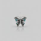 Lark Turquoise/Black Onyx Butterfly Earrings - Wooten's