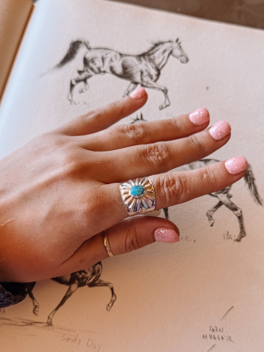 Latigos Turquoise Ring - Wooten's