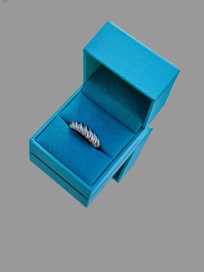 Ledger Croissant Ring - Wooten's