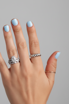 Ledger Croissant Ring - Wooten's