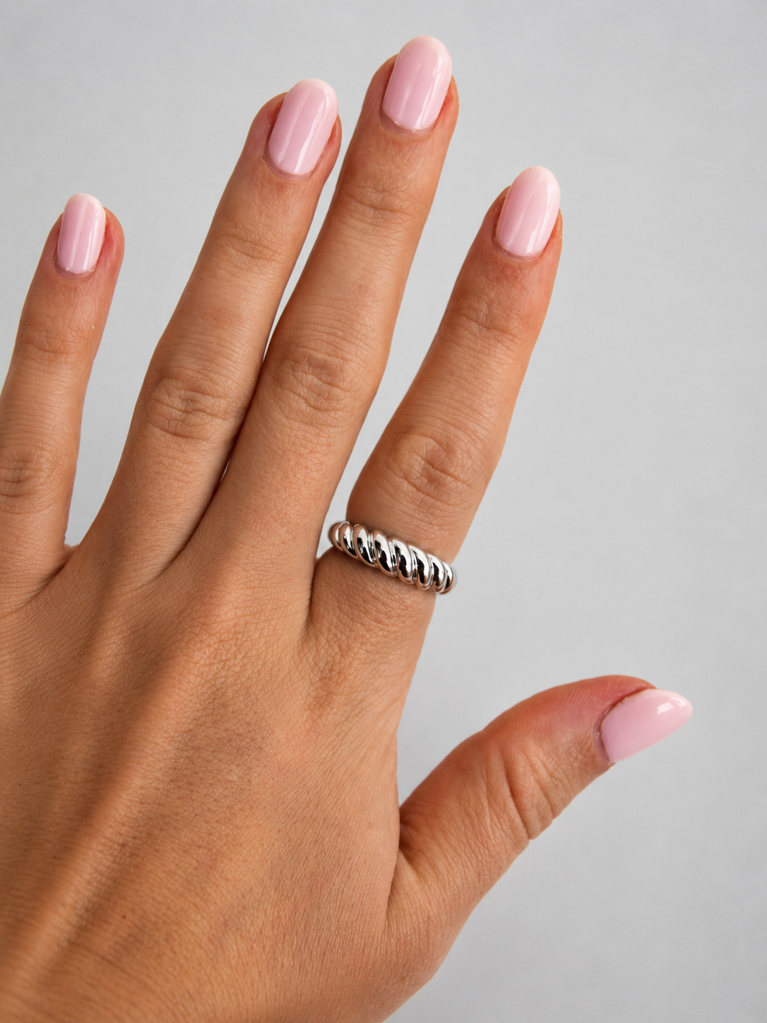 Ledger Croissant Ring - Wooten's