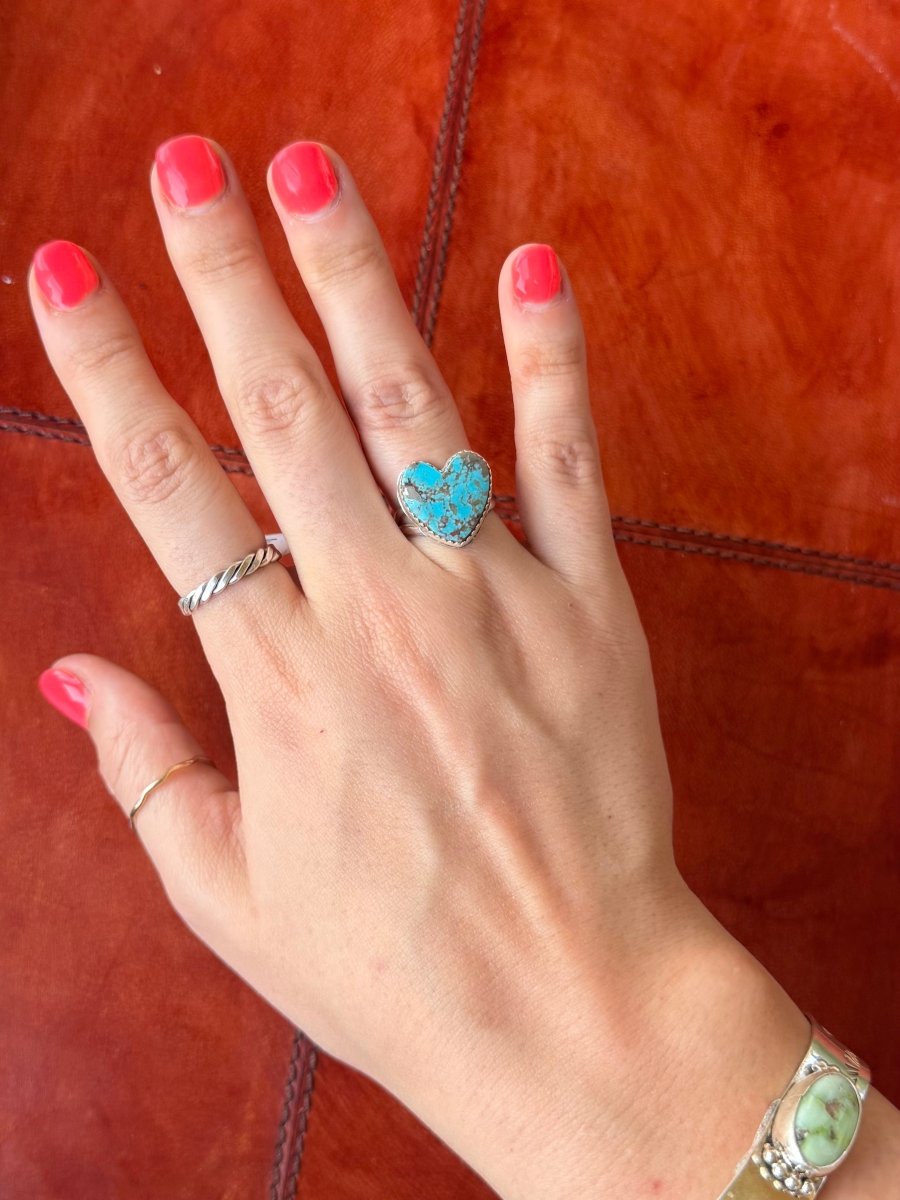 Leiter Flat Twist Ring - Horseshoe J & Co.