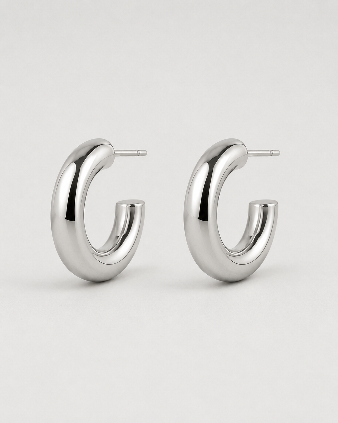 Libby 20mm Chunky Tube Hoops - Wooten's